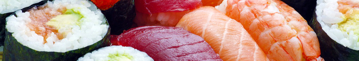 Eating Sushi at Obba Sushi restaurant in Miami, FL.